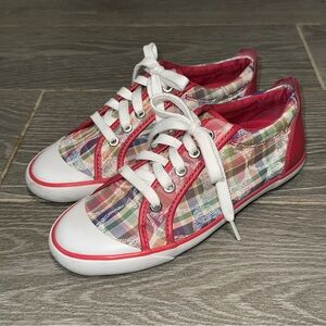 Coach Barrett Poppy Pink Petal Sneakers Low Top Shoes Y2K Preppy Women’s 7B